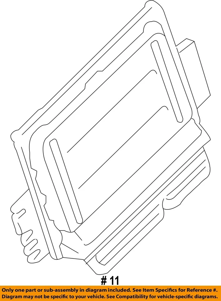 Módulo de control del motor usado (ECM) se adapta a: 2011 Suzuki Equator Electronic Control Mo Foto 4 de 4