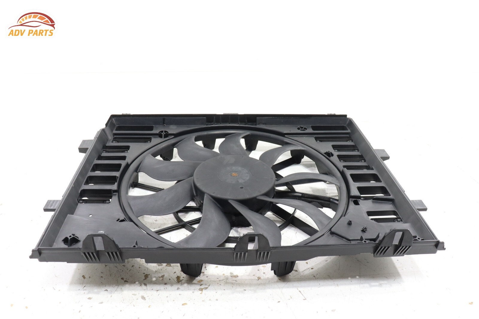 VOLKSWAGEN TOUAREG 3.0L TDI RADIATOR COOLING FAN SHROUD & MOTOR  