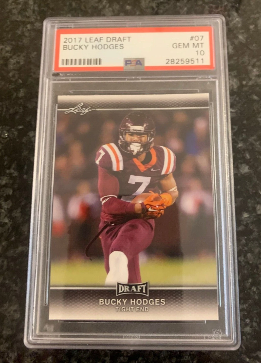 Bucky Hodges Leaf Draft #7 Base