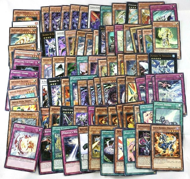 Yugioh Big Lot Deck Mixed Collection 84 Cards of All Rare & Holos eBay