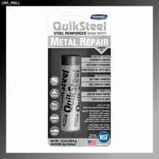 Blue Magic Quiksteel New Steel Reinforced Epoxy Putty 16002TRI, 2oz