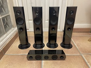 Sony v N70w 3d Blu Ray Home Cinema Front Rear Center Speakers Ebay