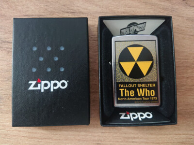 Zippo Feuerzeug Rock Express The Who Fallout Shelter Limited Edition Made In USA