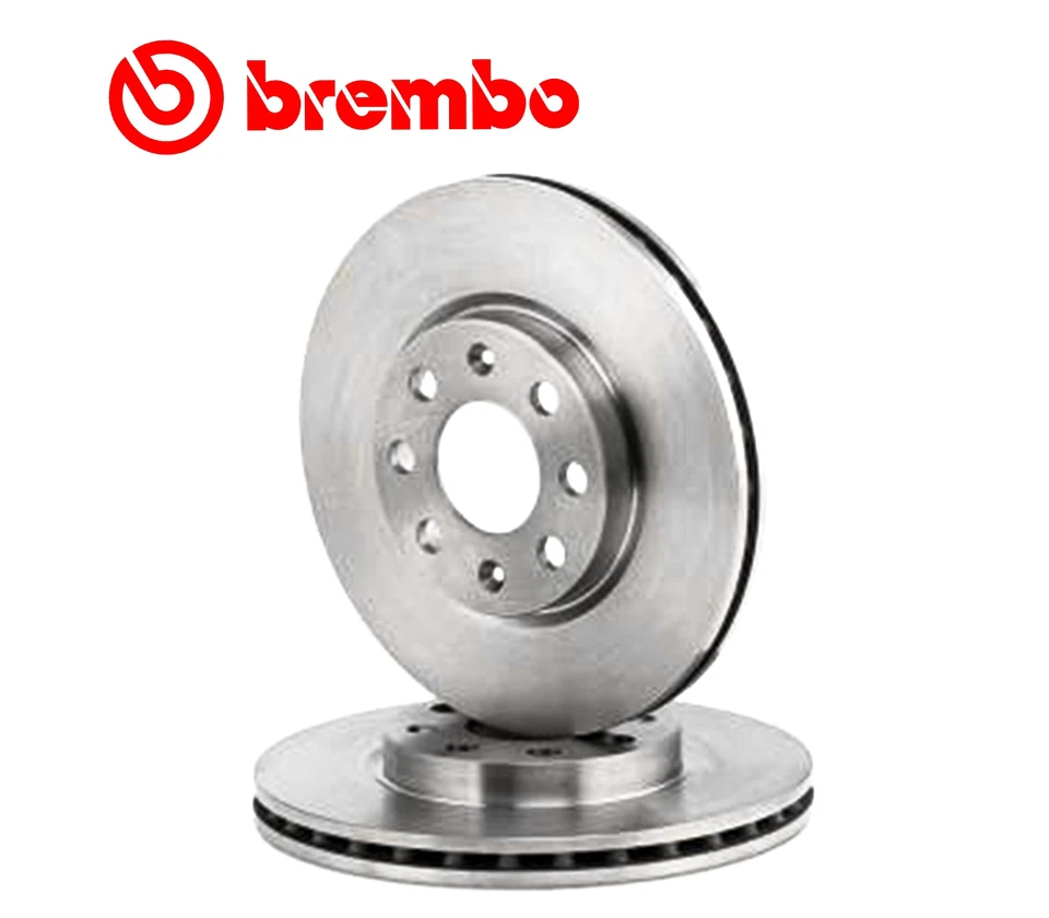 Kit Dischi e Pastiglie Freno Anteriori BREMBO Per FIAT 500 1.2 BENZINA / GPL - Imagem 2 de 4