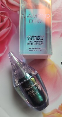 LIME CRIME Diamond Dew Liquid Glitter Eyeshadow  TINSEL  (Emerald Green) In Box 