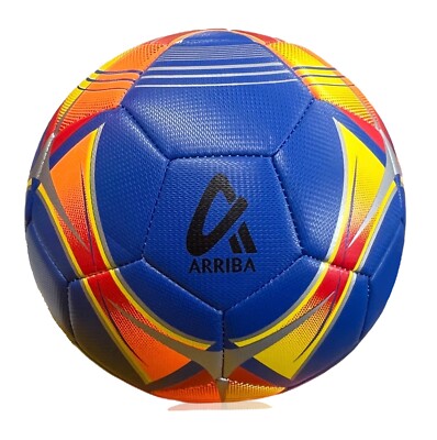 Arriba Striker Soccer ball in Blue