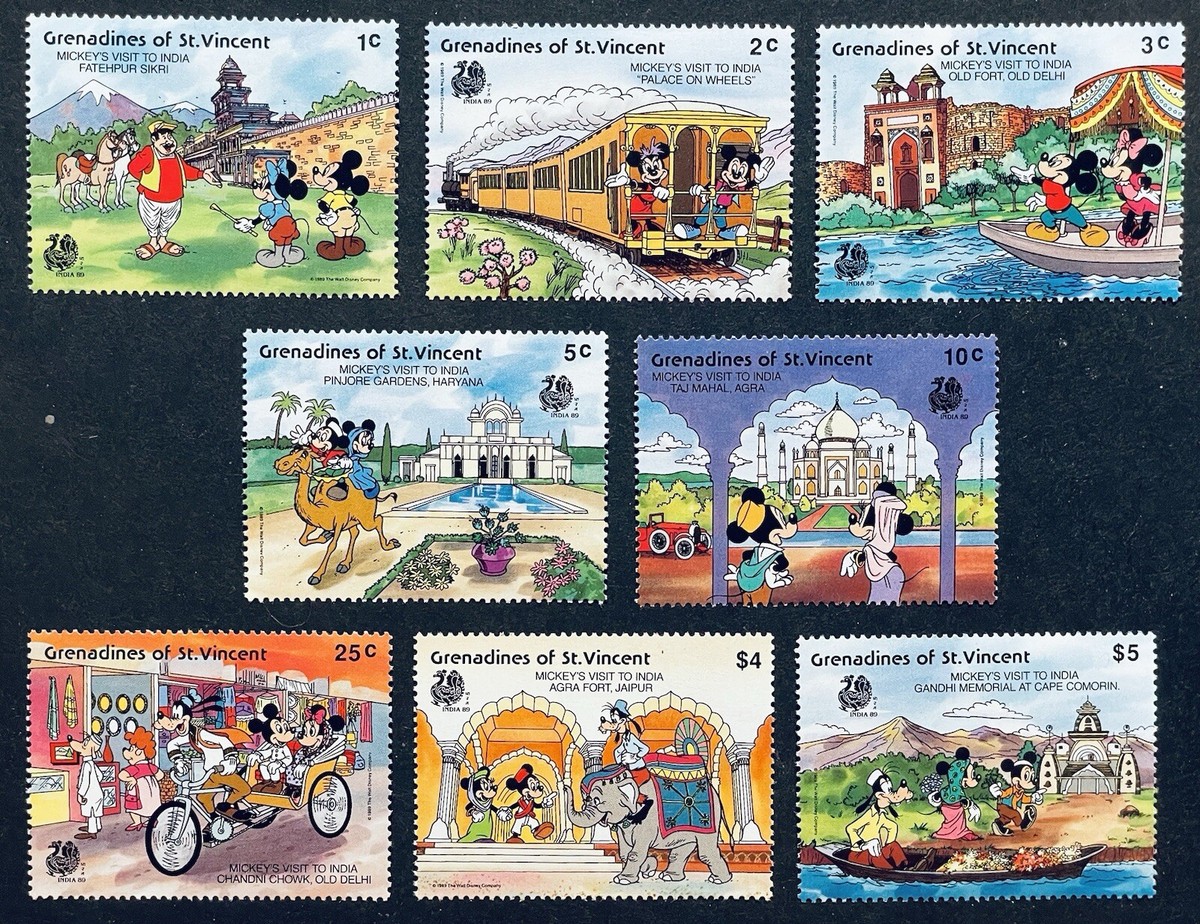ディズニー1980年　POSTAGE STAMPS Dominica 1980 - Disney - Christmas Peter Pan, Tinkerbell
