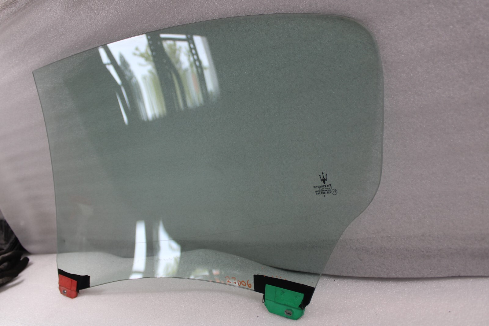 2010 Maserati Quattroporte, RH, Right, Rear Door Glass, Used, P/N 66550200