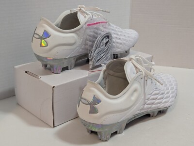 Under Armour Magnetico Clone Elite 3 FG Soccer Cleats White  display picture 3