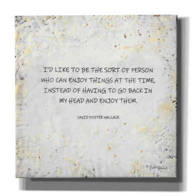 Epic Graffiti 'I'd Like to Be' by Britt Hallowell, Giclee Canvas Wall Art