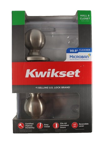 Kwikset 917 SmartCode Satin Nickel Keypad Electronic Door Lever
