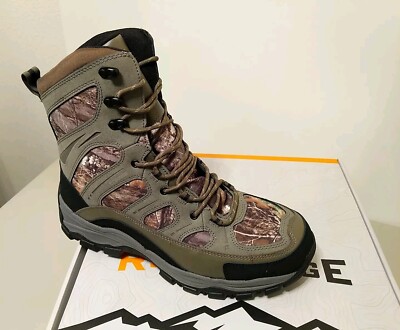 400 gram insulated waterproof hunting hiking boots realtree edge