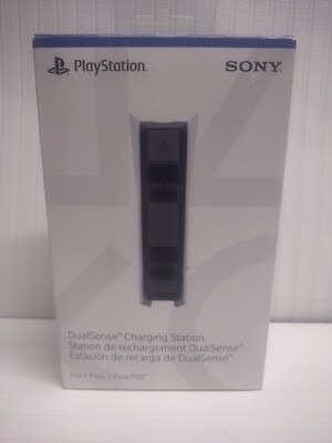 Sony PS5 Dual Sense Charging Station Wht CFI-ZDS1 for PlayStation 5 Controllers