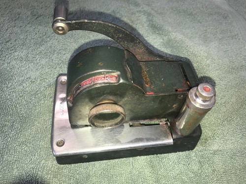 Paymaster NCR Vintage Single Digit Check Writer Machine Antique - Picture 3 of 4