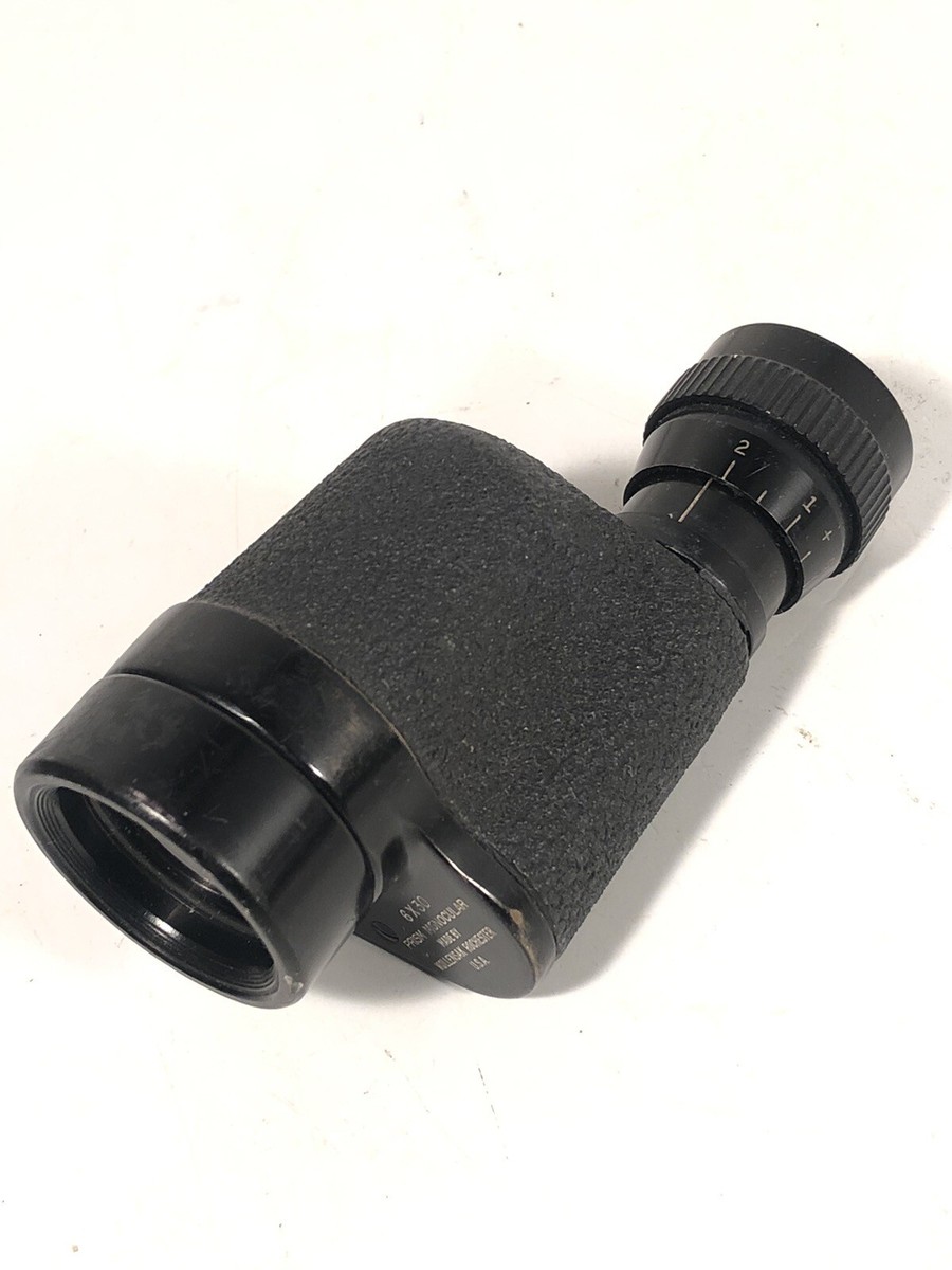 Vintage Prism Monocular 6X30 Made By Wollensak Rochester Vintage Prism Monocular 6X30 Made By Wollensak Rochester