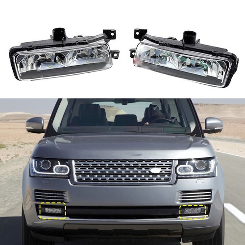 Pair LED Front Bumper Fog Light Lamp For Land Rover Range Rover L405 2013-2017 - Picture 13 of 13