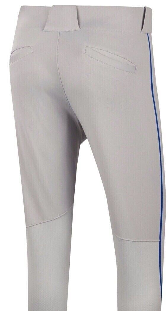 Nike Vapor Select High Baseball Pants Men’s Size XL Gray Blue BQ6437