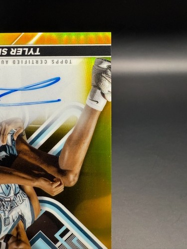 2022-23 Topps Finest OTE - Tyler Smith /50 Gold Refractor Auto #FA-TS - Bild 6 von 8