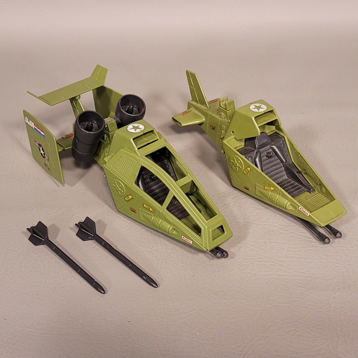 Gi Joe 1984 Sky Hawk Vehicle LOT Of