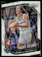 2025 Panini Prizm WNBA #50 Maddy Siegrist White Seismic Prizms (i20582)