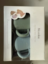 Moonkie Silicone Baby Sippy Cups (2 cups in a set)