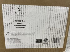 Minka Lavery 13125 Orbis 10"W Mini Pendant - Brushed Nickel *READ*