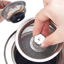 Kitchen Sink Filter Stainless Steel Sink Sewer Mesh Strainers Kitchen Tools Bath