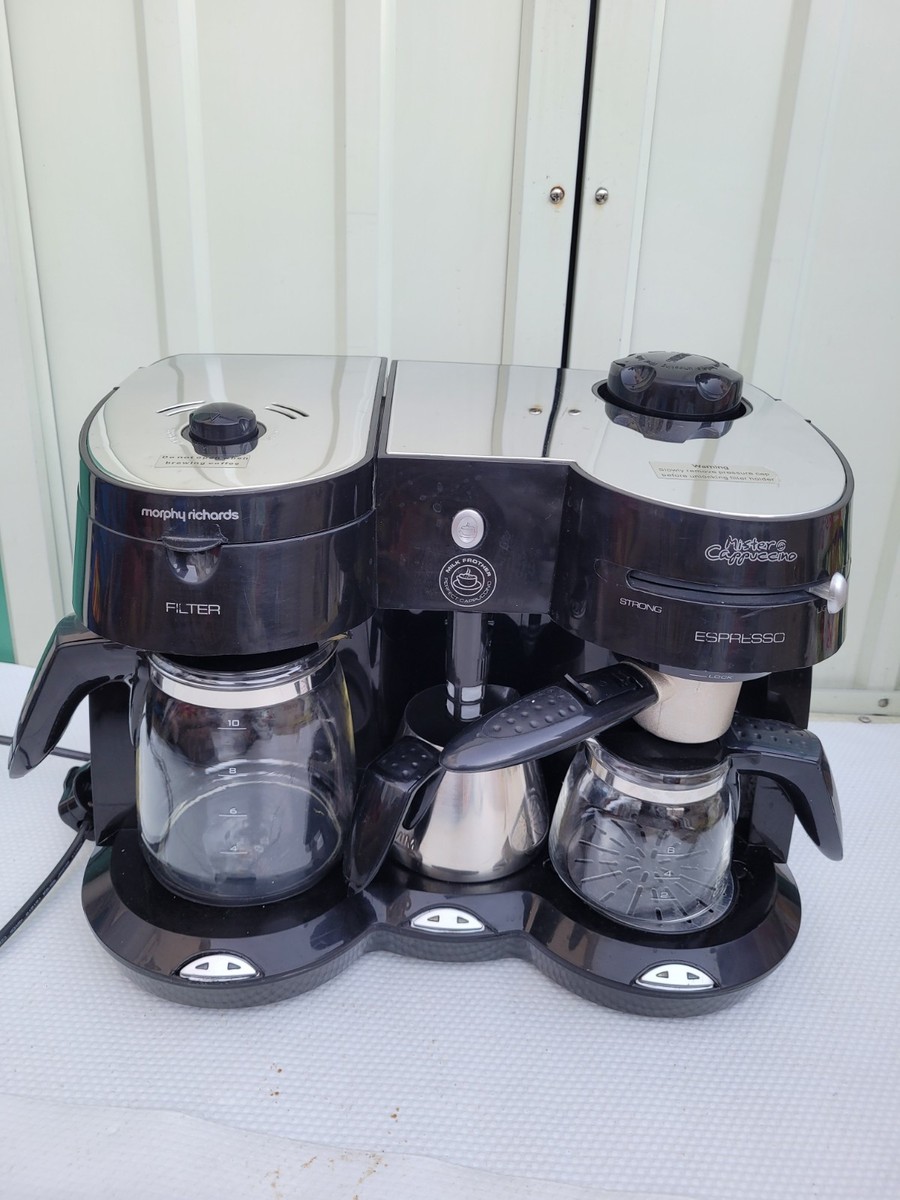 Morphy Richards Mister Cappuccino coffee machine UK