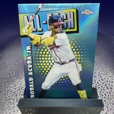 2025 Topps Chrome #CAE-8 Ronald Acuna Jr. Chrome All-Etch