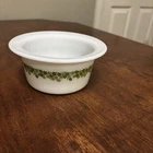 Vintage Pyrex #75 Spring Blossom Crazy Daisy Green Butter Tub Bowl