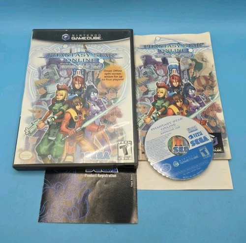 New ListingPhantasy Star Online: Episode I & II (GameCube) CIB Complete Tested Working
