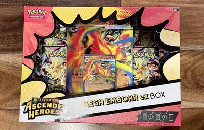 Ascended Heroes Mega Emboar ex Box - ME: Ascended Heroes (ASC)  