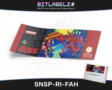 Etichetta Super Metroid [SNSP-RI-FAH] SNES