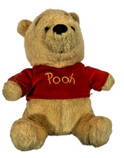 Pooh bear stuffed animal 6 inches tall Disney plush Winnie the Pooh