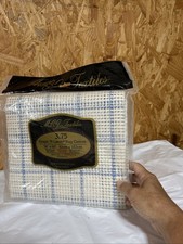 MCG Textiles 3.75 Graph 'N Latch Hook Rug Canvas 36" x 60" Sealed USA 7f