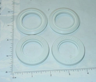 Set of 4 Tonka Whitewall Tire Insert Replacement Toy Parts TKP-040-4