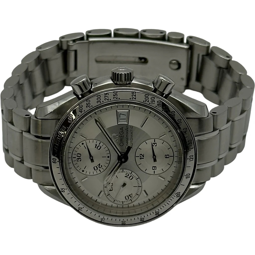 Omega Speedmaster Date 3513.30 Silver Stainless Steel Automatic Mens #OK1411 image 5