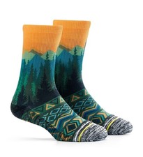 APRIME Men's Women's Hiking Crew Cushioned Socks for Trail Running, Cycling, ...