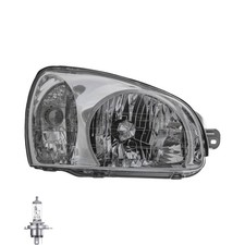 Halogen Scheinwerfer rechts H4 für Hyundai Santa Fé I inklusive Lampen