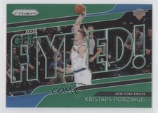2018-19 Panini Prizm Get Hyped! Green Prizm Kristaps Porzingis #3 0b3u