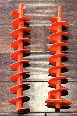 Hot Wheels Super Ultimate Garage Orange 2 Spiral Elevator Auger Replacement Part