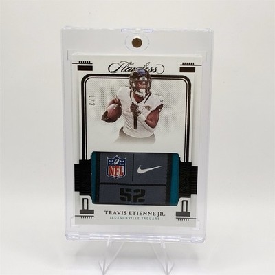 2022 Panini Flawless Travis Etienne Jr. Memorabilia /3 Jaguars #FS-TE