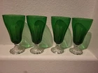 Anchor Hocking Burple Inspiration Emerald Green Ice Tea Glasses Set Of 4 Water