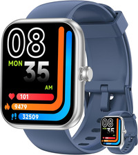 Smart Watches for Men Women with Alexa Built-In, Make/Answer Calls, 1.83'' HD To