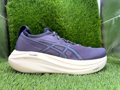 Asics Gel-Nimbus 27 1011B958 Athletic Sneaker Mens 10.5 Purple Jacquard Running