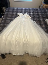 Women's Wedding Dresses for Bride 2025 V Neck Long Wedding Dress A Line Lace