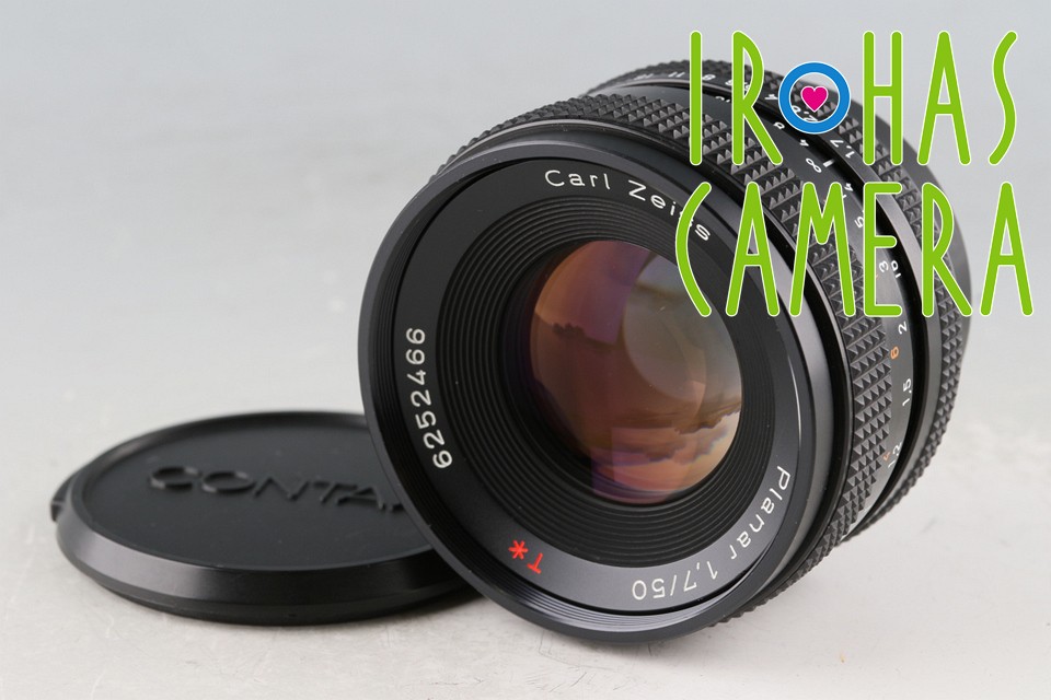 Contax Carl Zeiss Planar T* 50mm F/1.7 AEJ Lens for CY Mount