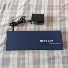 WORKING Netgear ProSafe 16-Port Gigabit Switch Model GS116 v2