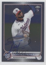 2022 Topps Chrome Rookie Francisco Perez #RA-FP Auto 0l2