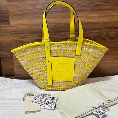 Neue und unbenutzte Loewe Basket Bag Anagram Handtasche Korbtasche